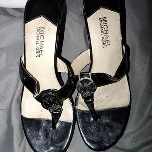 Micheal Kors thong sandal Wedge
